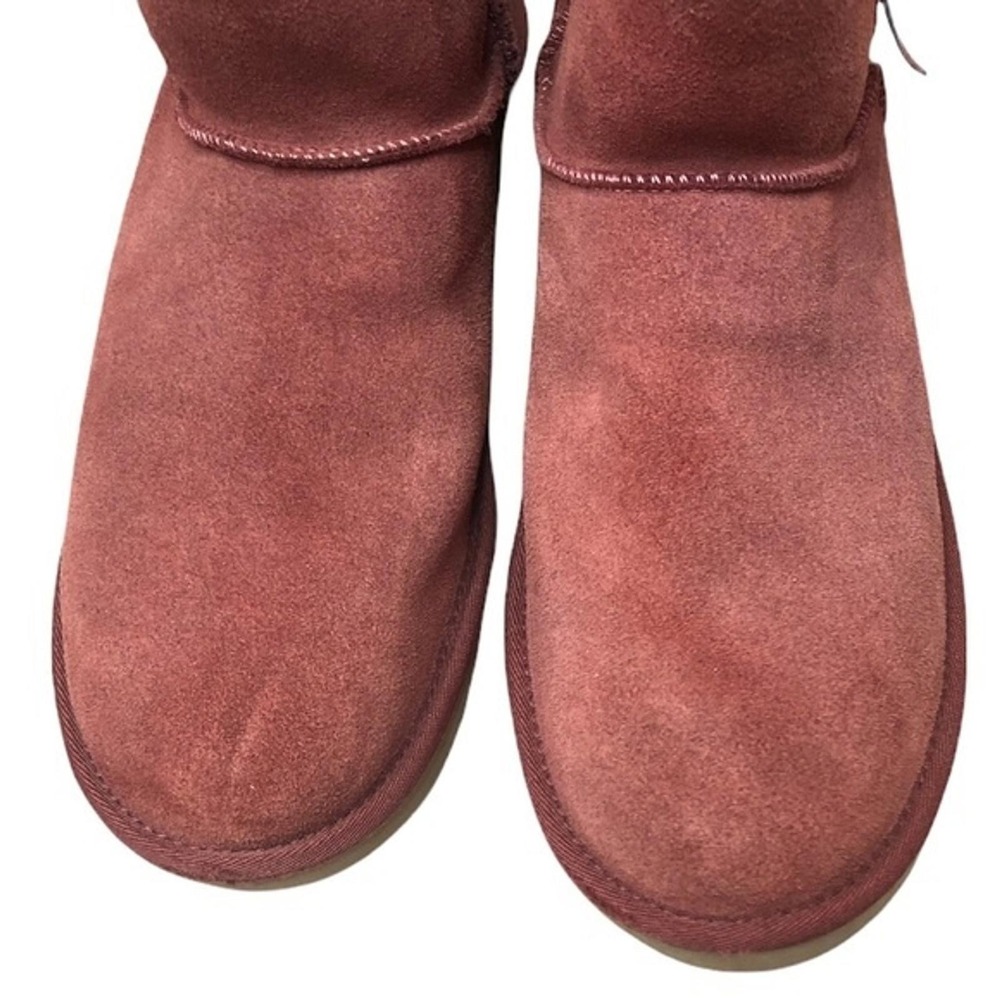 Dusty Rose color Victoria Tall Koolaburra Ugg Boots sz 12 - Picture 3 of 7